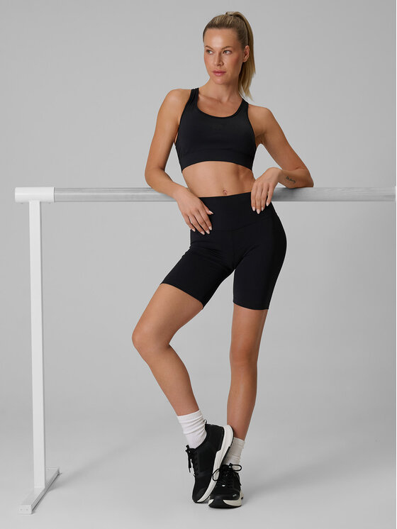 4F 4F Szorty sportowe MULTI ACTIVE Czarny Slim Fit