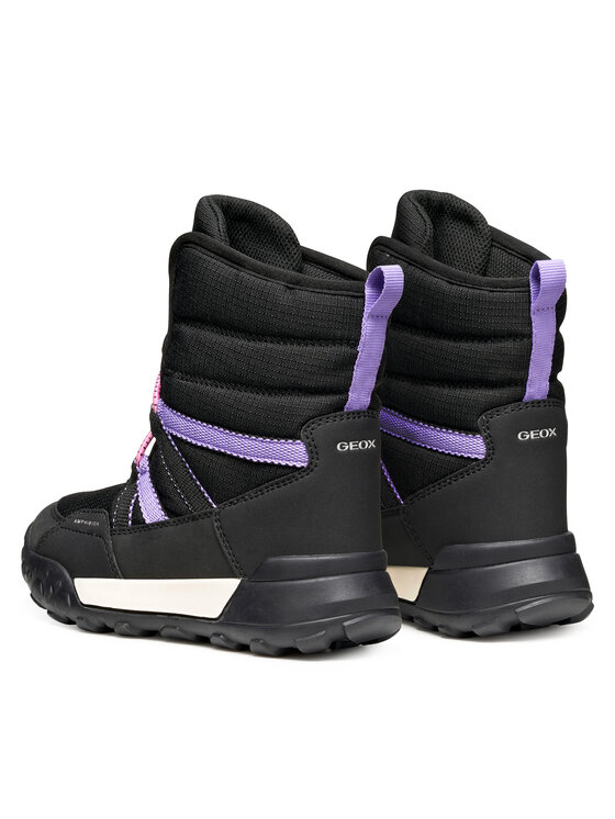 Geox Geox Snehule J Trekkyup B Ab J46M7F 08V50 C9266 D Čierna