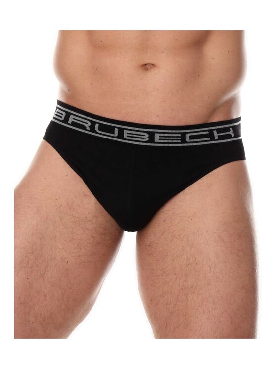 Brubeck Brubeck Slipy BE00290A Comfort Cotton Czarny