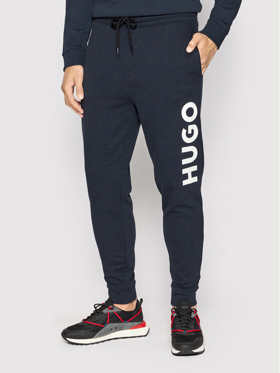 HUGO Hugo Melegítő alsó Dutschi 50473211 Sötétkék Regular Fit