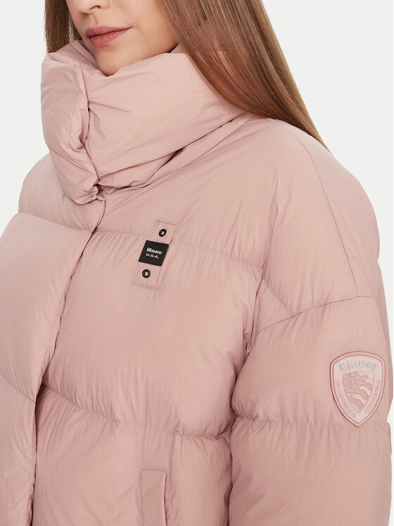 Blauer Blauer Žieminė striukė 25WBLDC03166 Rožinė Regular Fit
