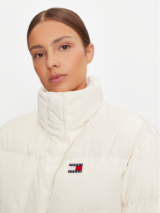 Tommy Jeans Tommy Jeans Vatovaná bunda Alaska DW0DW18820 Écru Regular Fit