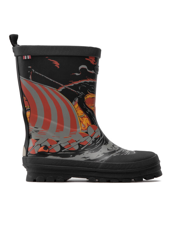 Viking Cizme de cauciuc Jolly Print 1-60020-272 Negru