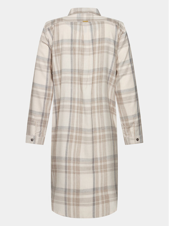 Selmark Selmark Camicia da notte Nordic P7063 Écru Regular Fit