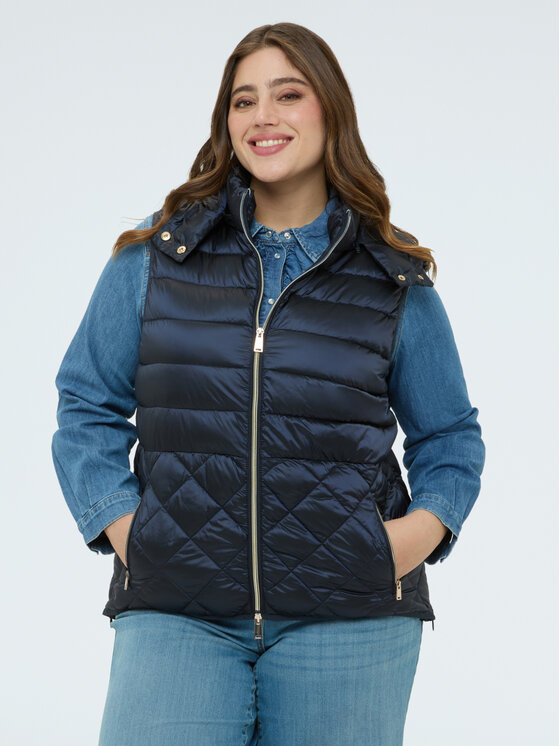 Fiorella Rubino Fiorella Rubino Giubbotto piumino F027L000062N034 Blu Regular Fit