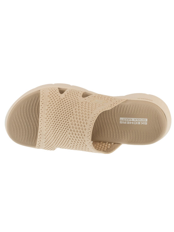 Skechers Skechers Ciabatte Skechers Go Walk Flex Sandal - Elation Beige