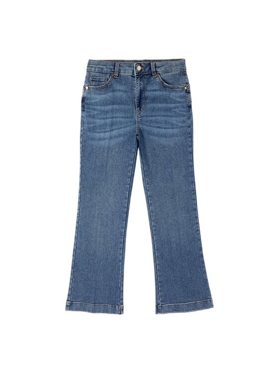 Oltre Oltre Jeansy P574R108901N024 Niebieski Flare Fit