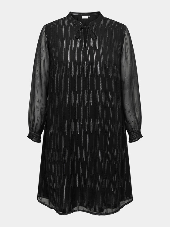 ONLY Carmakoma ONLY Carmakoma Vestito da giorno Ouge 15308041 Nero Regular Fit