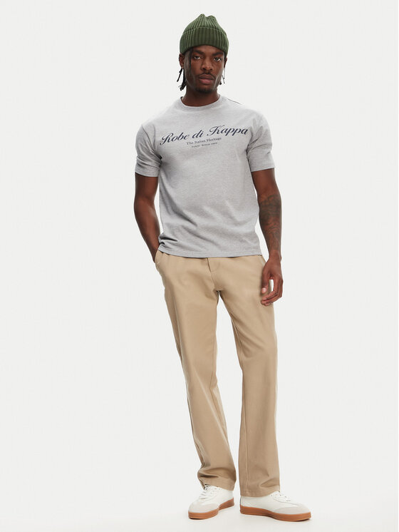 Robe di Kappa Robe di Kappa T-Shirt Robe Giovani Tozeur 61151CW Γκρι Regular Fit