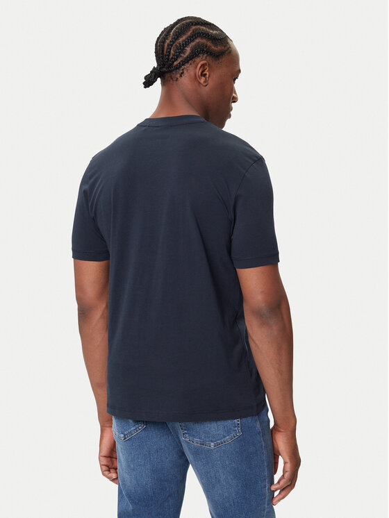 BOSS BOSS Póló Te_Container 50546920 Sötétkék Regular Fit