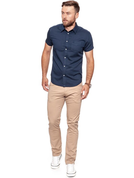 Wrangler Wrangler Camicia 1 PKT SHIRT Blu Regular Fit