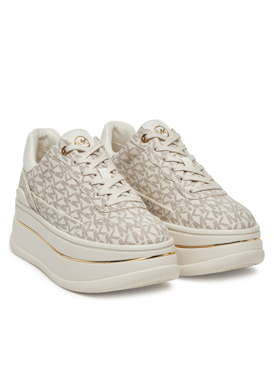 MICHAEL Michael Kors MICHAEL Michael Kors Sportcipők 43S5HYFS2B Ekru