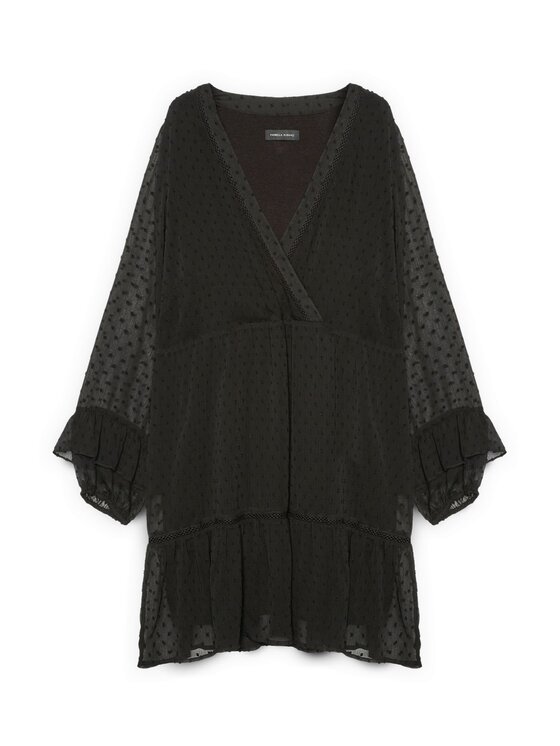 Fiorella Rubino Fiorella Rubino Vestito da giorno 7064T001708N033 Nero A-Line Fit