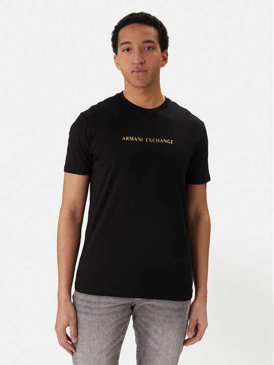Armani Exchange Armani Exchange Marškinėliai XM002827 AF12308 UC001 Juoda Regular Fit