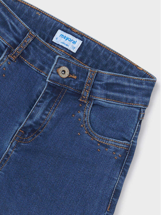Mayoral Mayoral Jeans hlače 7.507 Modra Regular Fit