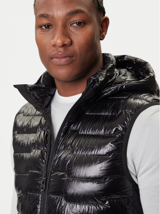BOSS BOSS Prsluk Hypelite 50541303 Crna Regular Fit
