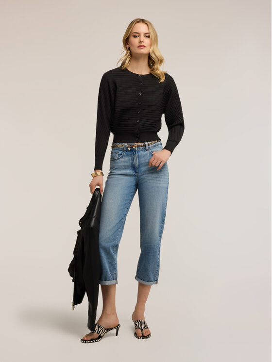 Motivi Motivi Maglione M077W003766N033 Nero Regular Fit