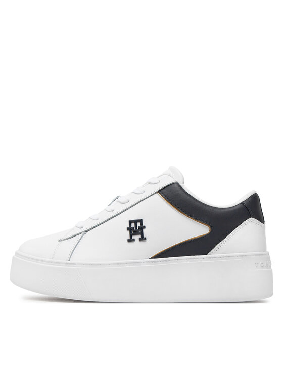 Tommy Hilfiger Tommy Hilfiger Tenisice Th Platform Court Sneaker FW0FW07910 Bijela