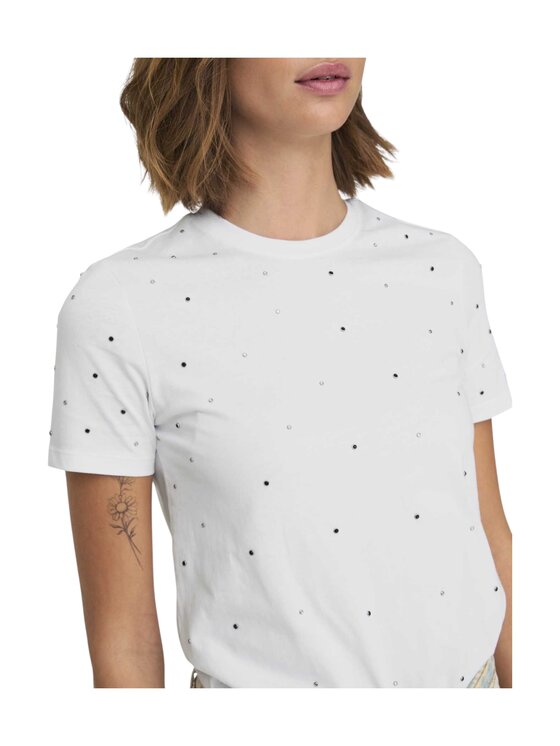 ONLY ONLY T-shirt 15342984 Bianco Regular Fit