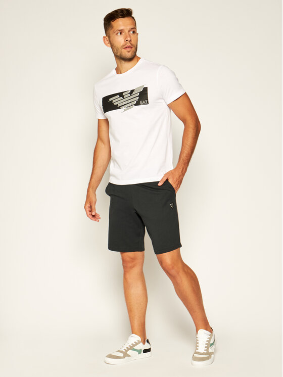 EA7 Emporio Armani EA7 Emporio Armani Sporta šorti 8NPS75 PJ05Z 1578 Tumši zils Regular Fit