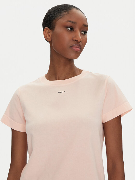 PINKO PINKO T-Shirt 100373 A228 Ροζ Regular Fit