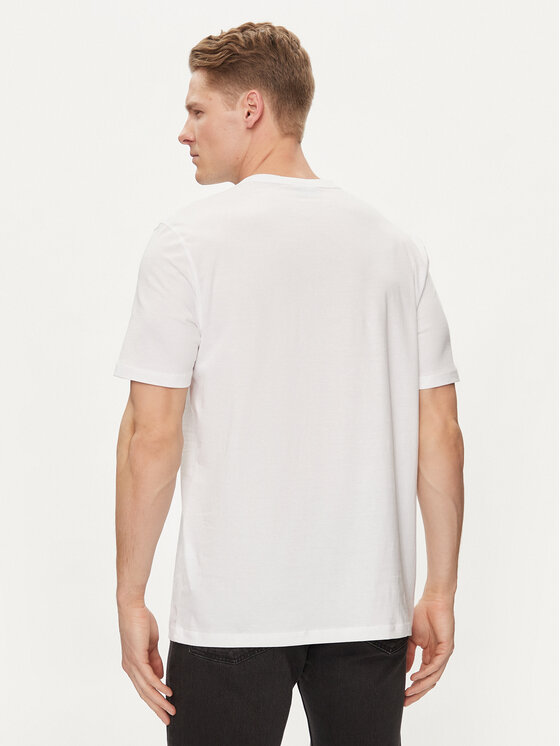 HUGO Hugo Súprava 3 tričiek Naolo 50522382 Biela Regular Fit