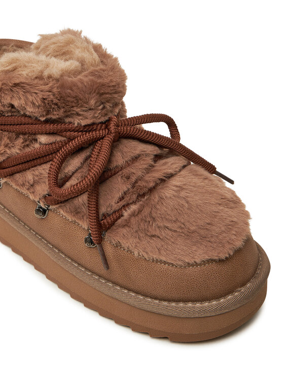 D.Franklin D.Franklin Lumesaapad Nordic TRK Fur Low Bomb DFSH370011 Pruun