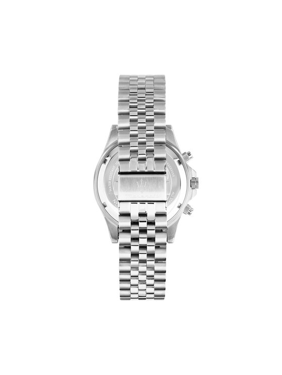 Maserati Maserati Hodinky Sfida Chronograph R8873640025 Stříbrná