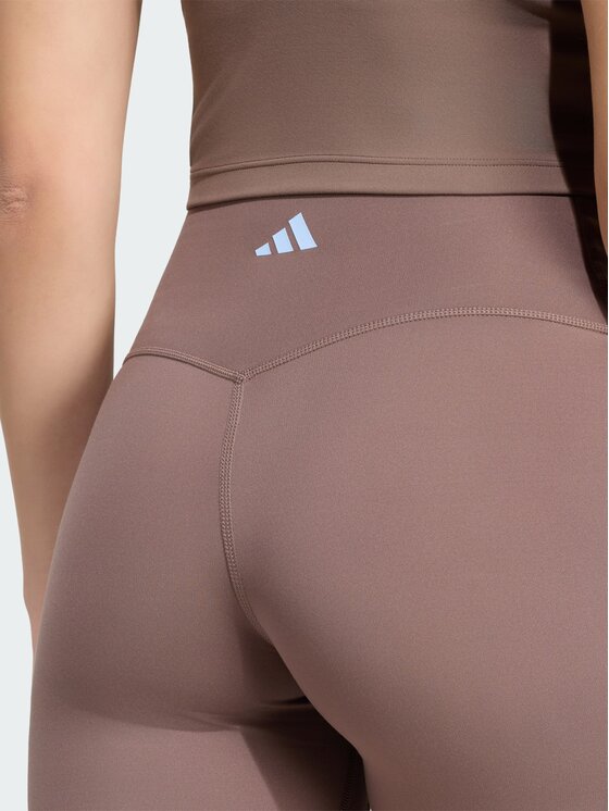 adidas adidas Szorty sportowe 158407 Brązowy Fitted Fit
