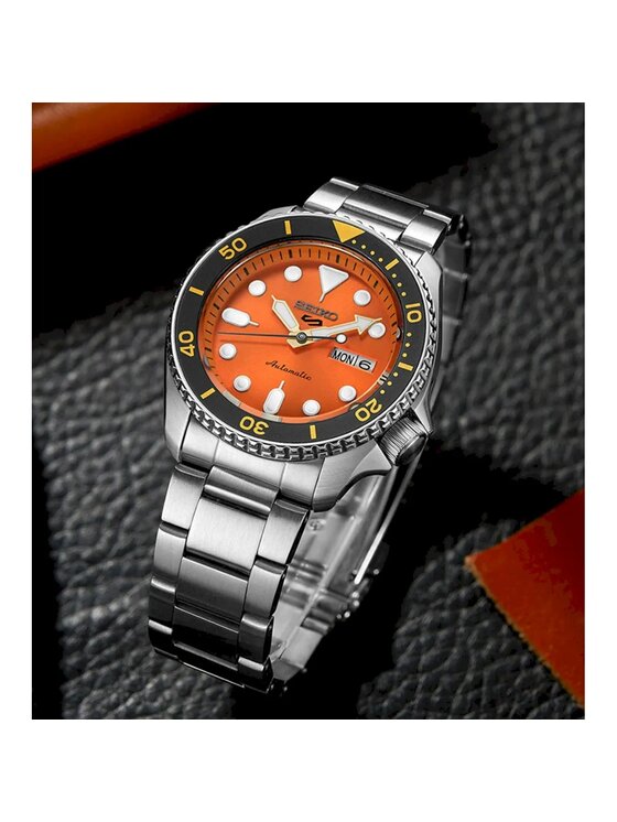 Seiko Seiko Hodinky SRPD Strieborná