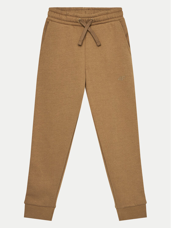 4F 4F Dressipüksid 4FJWMM00TTROF0828 Beež Regular Fit