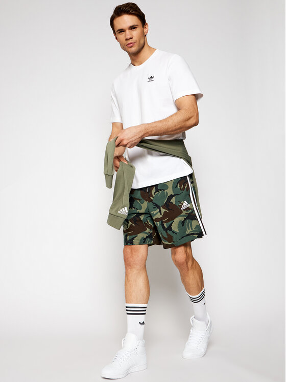 adidas T-Shirt adicolor Essentials Trefoil GN3415 Weiß Regular Fit |  Modivo.de
