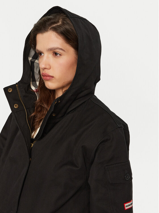 Hunter Hunter Parka Hanley HARW0015242 Černá Regular Fit