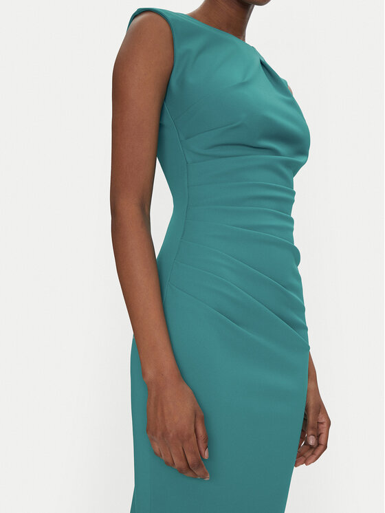 Rinascimento Rinascimento Rochie cocktail CFC0122548003 Turcoaz Regular Fit