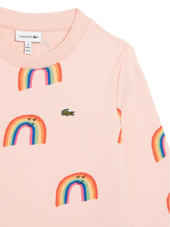 Lacoste Lacoste Džemperis ar kapuci SJ8433 Rozā Regular Fit