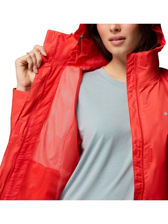 Columbia Columbia Kurtka outdoor 153411 Czerwony Regular Fit