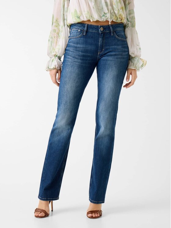Guess Guess Jeansy 181117 Niebieski Straight Fit