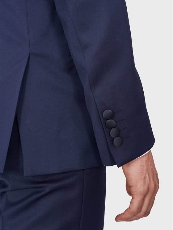 Evenemen Evenemen Garnitur Pompeo Granatowy Slim Fit