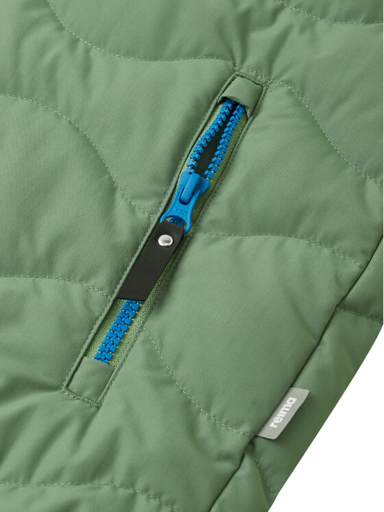 Reima Reima Pernata jakna Fossila 5100058B Zelena Regular Fit