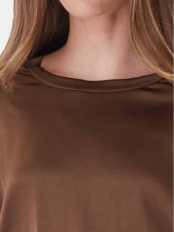 ViCOLO ViCOLO Блузка TF0244 Коричневий Regular Fit