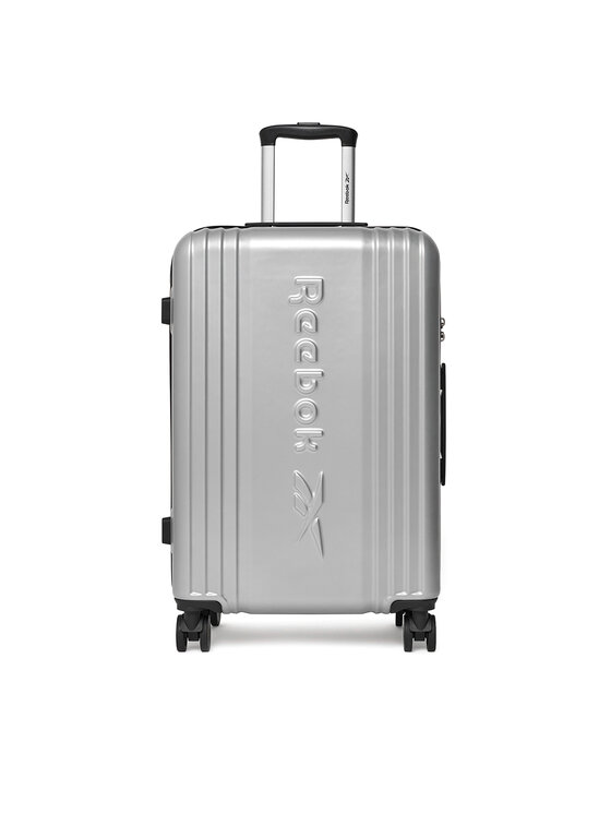 Reebok Reebok Keskmine kohver RBK-WAL-003-07-CCC-M Hõbedane