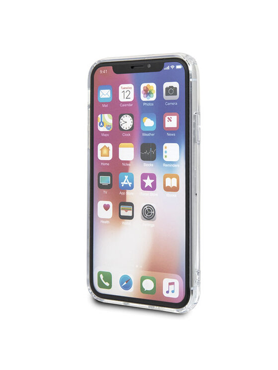 KARL LAGERFELD KARL LAGERFELD Etui na telefon iPhone X/ Xs Przezroczysty