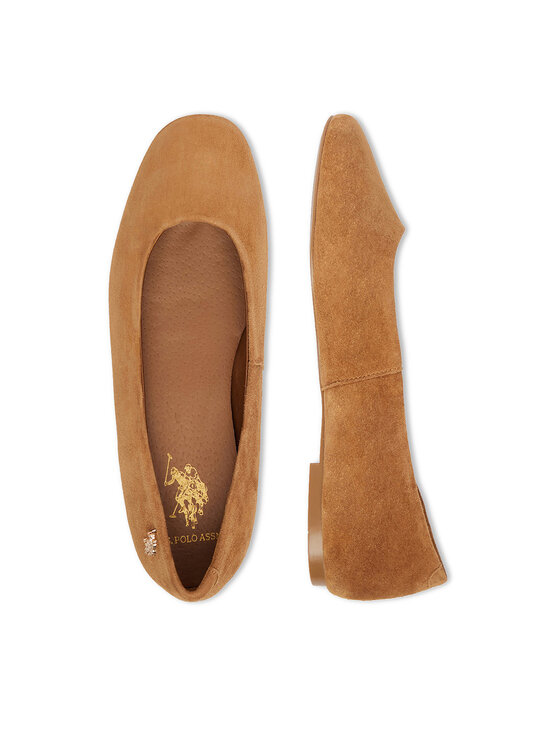 U.S. Polo Assn. U.S. Polo Assn. Μπαλαρίνες EO-AYOLY001W/6S1 Καφέ