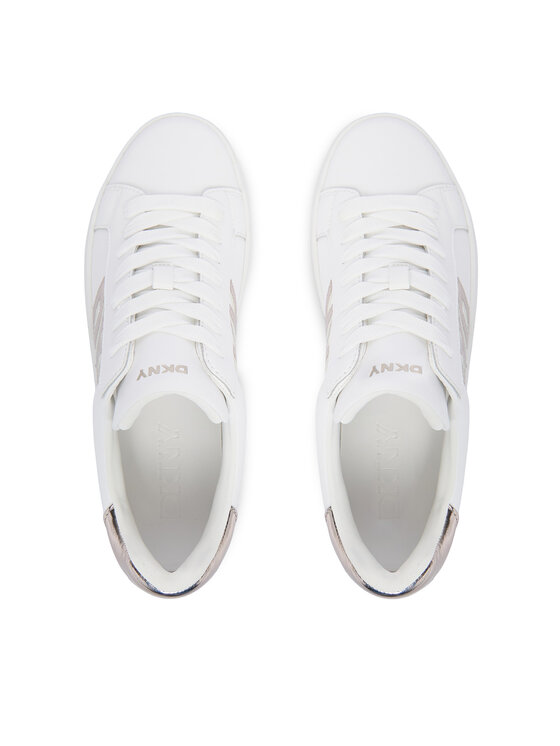 DKNY DKNY Sneakersy Abeni K3544167 Biela