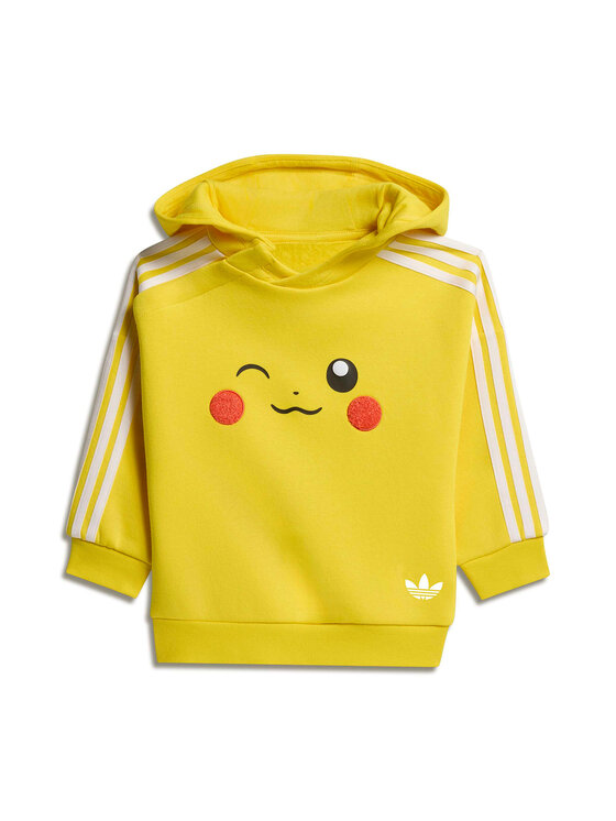 adidas adidas Zestaw dla niemowląt Pokemon KS7097 Żółty Loose Fit