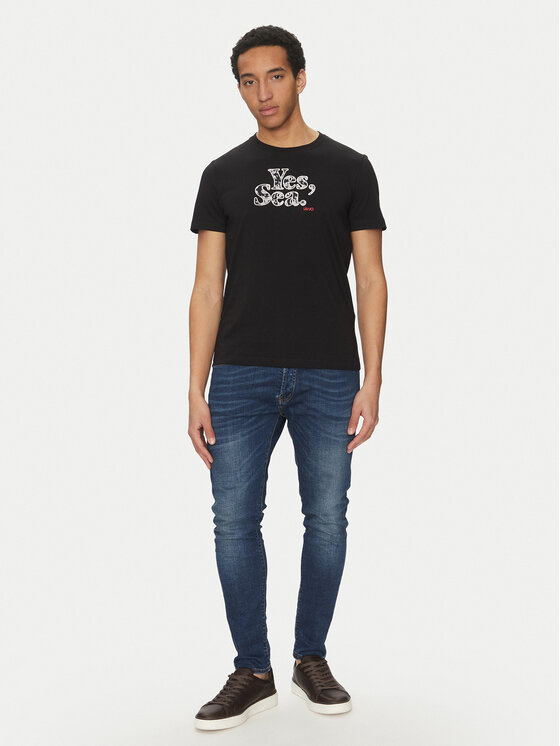 Liu Jo Liu Jo T-shirt QA5190 J4924 Nero Regular Fit