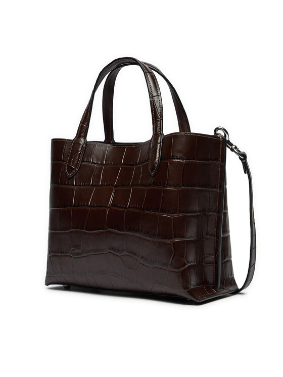 Coach crocodile handbag best sale
