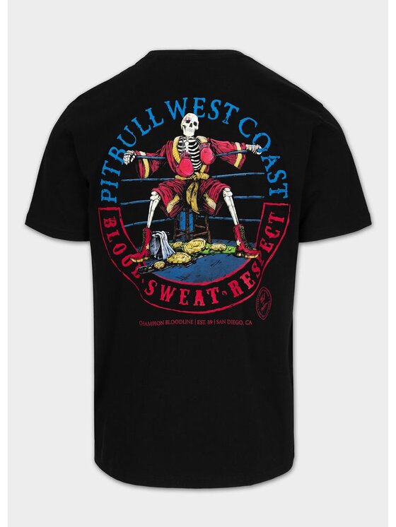 PITBULL PITBULL T-Shirt AUTOMATIC Czarny Regular Fit
