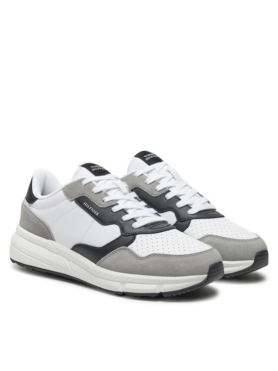 Sneakers uomo Tommy Hilfiger FM0FM05367 in pelle