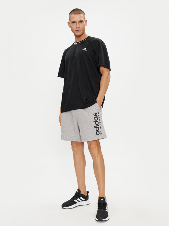 Adidas fleece short sales